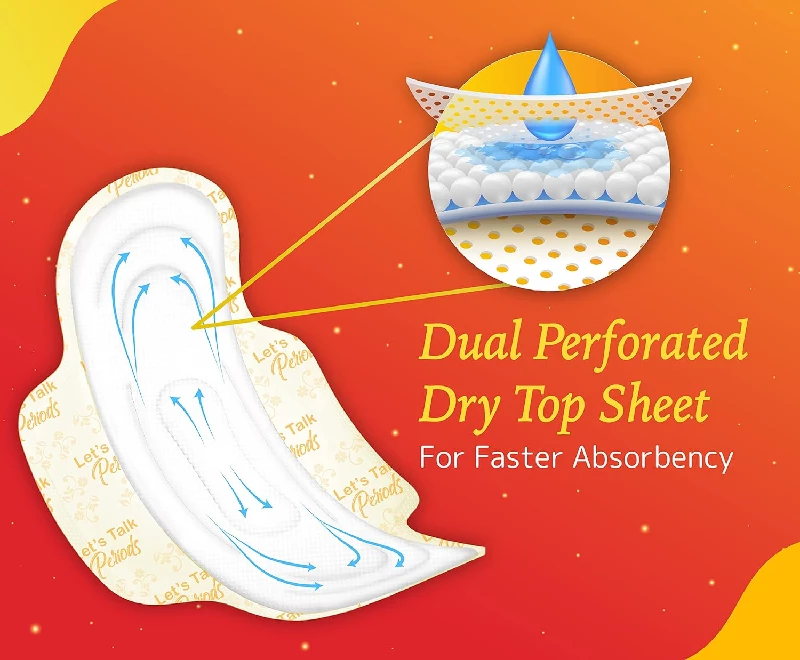 Niine Dry Comfort Regular Sanitary Pads, 18 Pads-3.webp